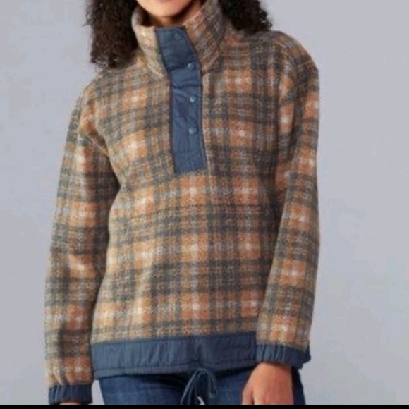 REI Sweaters - REI Co-op Women's Norseland Fleece Pullover Aspen Plaid Multicolor Small
